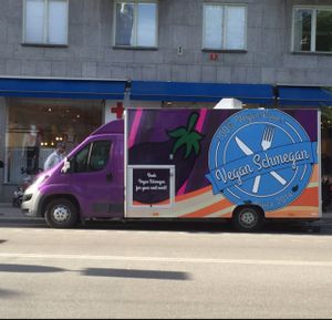 spotted: the Vegan Schmegan food truck! at Schmegan - Food Truck in Stockholm
