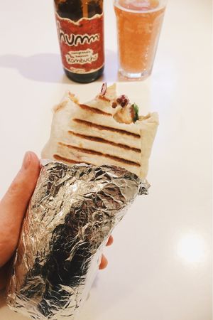 Super Vego Wrap at Schmegan - Food Truck in Stockholm