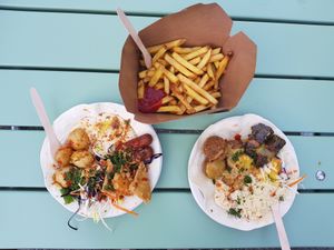 Yummy yummy in your tummy! at Schmegan - Food Truck in Stockholm