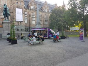 We are currently located on Djurgården outside of the Nordic Museum 11-19, make sure to check out our fbook page for daily updates! at Schmegan - Food Truck in Stockholm