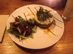 Living lasagne at Vantra Vitao in London