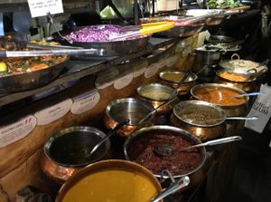 buffet at Vantra Vitao in London