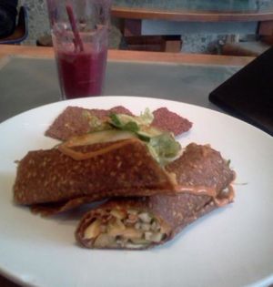 Happy raw food at Vantra Vitao in London