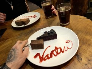 raw cake at Vantra Vitao in London
