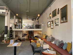 Inside  at The Tea Lab in Rotterdam