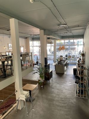 Entrance area  at The Tea Lab in Rotterdam