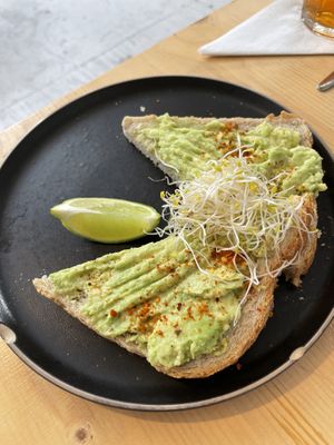 Avo Toast  at The Tea Lab in Rotterdam