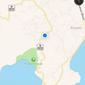 real location at Natural Efe Macrobiotic World in Phuket