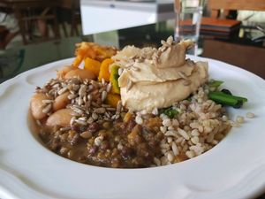 Buffet Food at Natural Efe Macrobiotic World in Phuket
