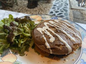 Vegan moussaka  at Natural Efe Macrobiotic World in Phuket