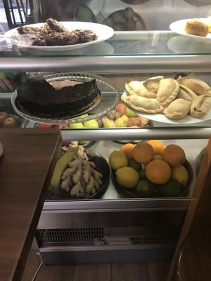 Vitrine at Vega Food in Rome