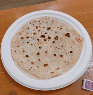 Chapati at Vega Food in Rome
