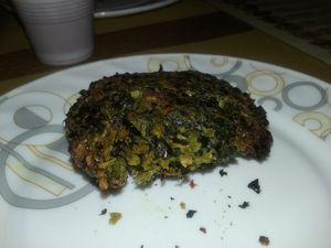 Kelp kofta at Vega Food in Rome