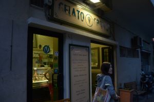 Exterior at Gelato Giulivo in Rome