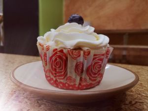 Vegan light cupcakes  at Prem Vida - Alimentación Consciente in Sucre