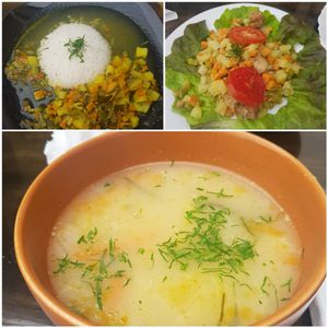 Lunch menu at Prem Vida - Alimentación Consciente in Sucre