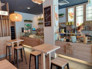 Toll, super lecker, gute Auswahl, ich bin begeistert. at Dean & David - Poststrasse in Heidelberg