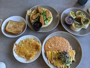 We loved everything 💖 at Hot Stacks Cafe in Myrtle Beach