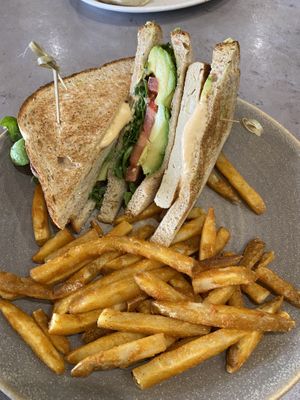 Chipotle chick’n club at Hot Stacks Cafe in Myrtle Beach