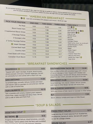 Build your own and sandwiches  at Hot Stacks Cafe in Myrtle Beach