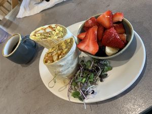 Andrew said this was really good! I didn’t get to taste it 😳 at Hot Stacks Cafe in Myrtle Beach