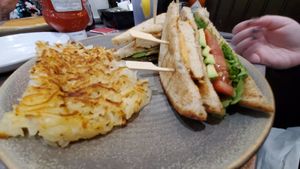 Vegan club at Hot Stacks Cafe in Myrtle Beach