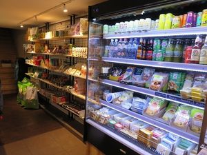 Products for sale at Loving Hut Veganerie, Leuven at Loving Hut Veganerie in Leuven