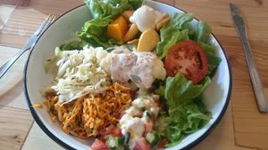 Loving Hut Salad at Loving Hut Veganerie in Leuven