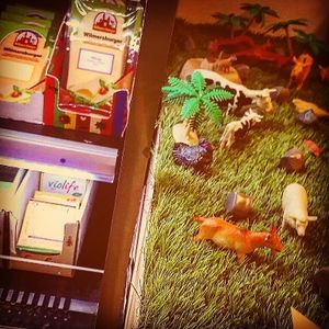 Little store at Loving Hut Veganerie in Leuven