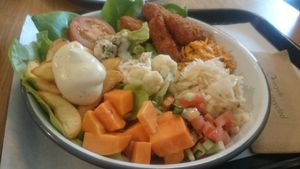 Inside at Loving Hut Veganerie in Leuven