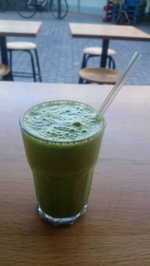 Detox Juice at Loving Hut Veganerie in Leuven