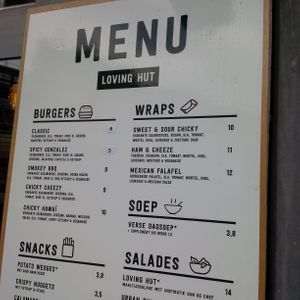 menu2 at Loving Hut Veganerie in Leuven