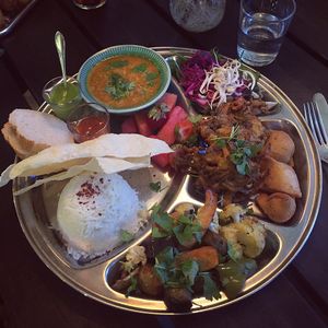 Thali at Sajvva in Malmo