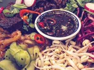 Korean street bowl ❤️  at Sajvva in Malmo