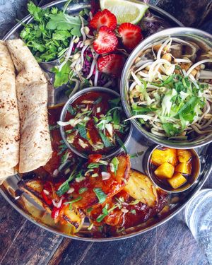 meal at Sajvva in Malmo