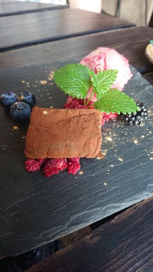 Chocolate fudge at Sajvva in Malmo