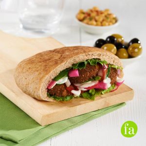 Official facebook photo - falafels in pita bread at Falafel Avenue - University in Montreal