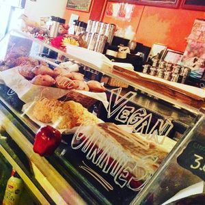 Vegan cinnamon buns every friday! at The Sleepless Goat in Kingston