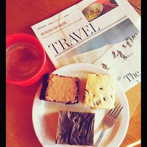 The best place to people watch or plan the next step! at The Sleepless Goat in Kingston