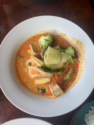 Red curry  at Thai Thai in Bowling Green