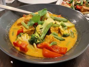 Penang Curry with Tofu at Thai Thanee in Livingstone Shire