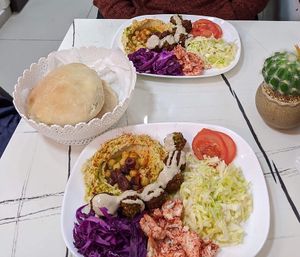 Yum!! at Dr. Falafel in Ohrid