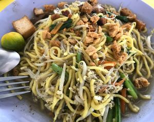 Hokkien Mee at Tang Leng Chay Vegetarian 东龙斋素食 in Central Singapore