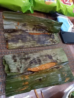 Otah at Victor Veggie 味特素食 in Central Singapore