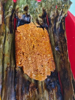 Otah 😋 at Victor Veggie 味特素食 in Central Singapore