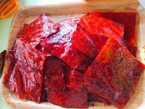 Victor Veggie's Bak kwa half kg $15 😋 at Victor Veggie 味特素食 in Central Singapore