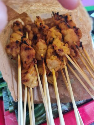 Satay satay ~ 21/8/22 at Victor Veggie 味特素食 in Central Singapore