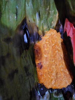 Otah at Victor Veggie 味特素食 in Central Singapore