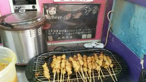satay  at Victor Veggie 味特素食 in Central Singapore