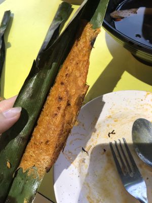 otah $0.80 each 👍🏻👍🏻👍🏻 at Victor Veggie 味特素食 in Central Singapore